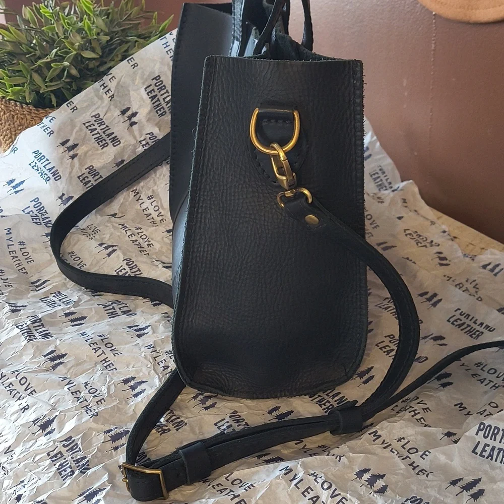 Portland Leather Goods Lola Crossbody Tote - Picture 2 of 6